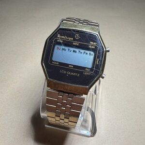 Vintage 1970's Armitron Gold-Tone Digital Watch